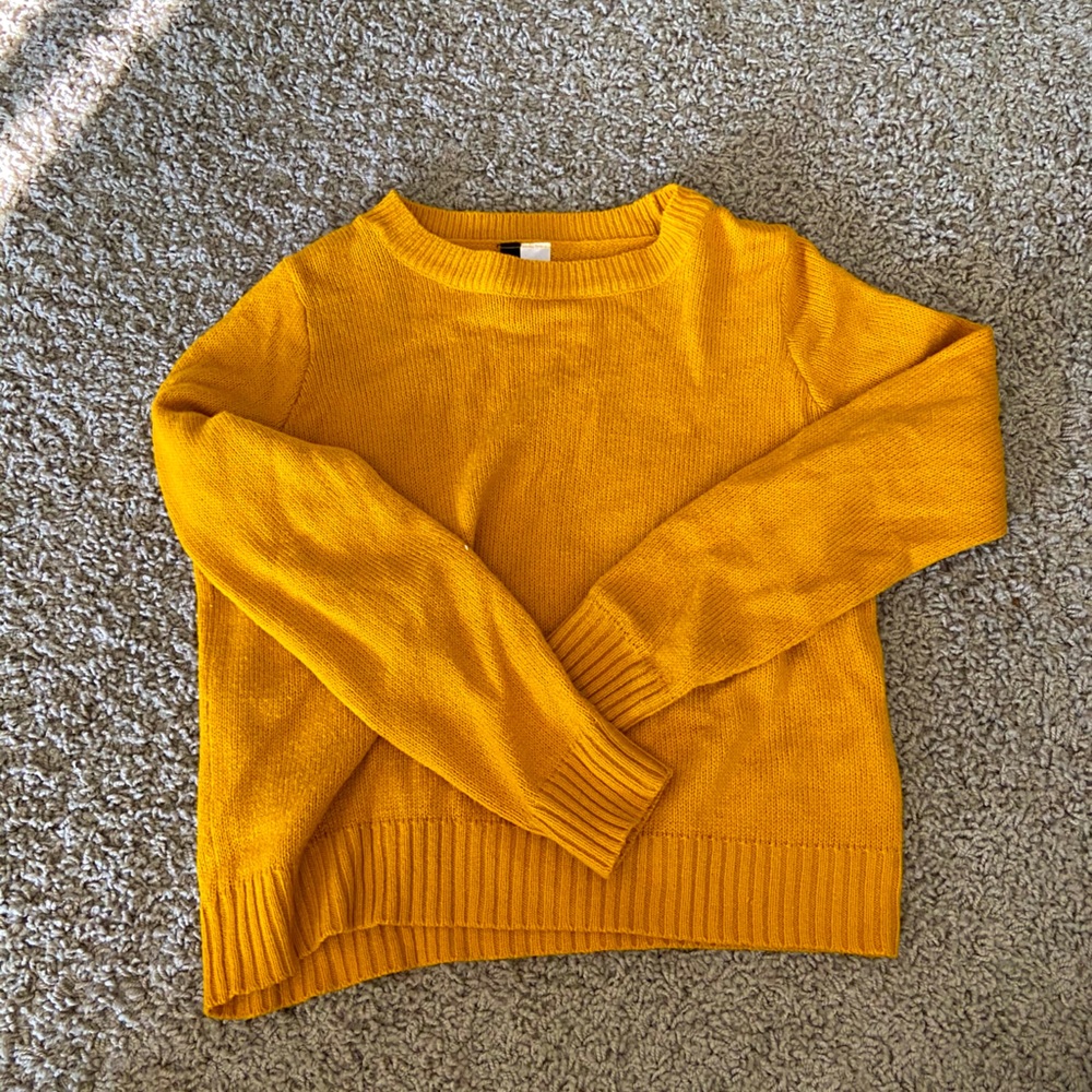 Mustard Pullover Sweater